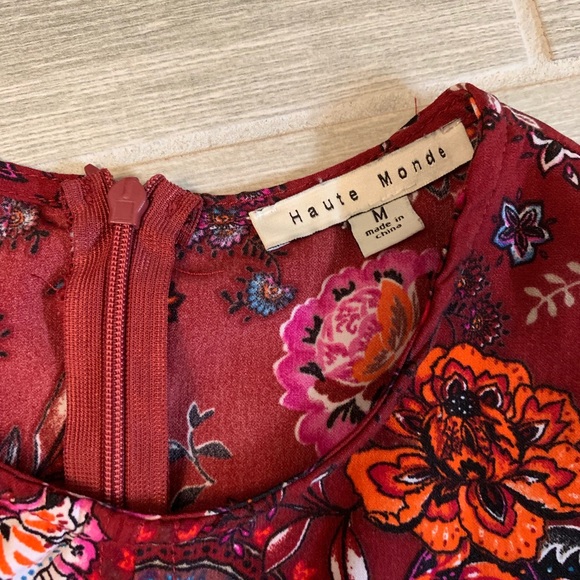 Haute Monde floral top - Picture 3 of 7